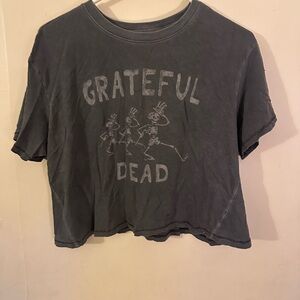 Grateful Dead Cropped Graphic Tee